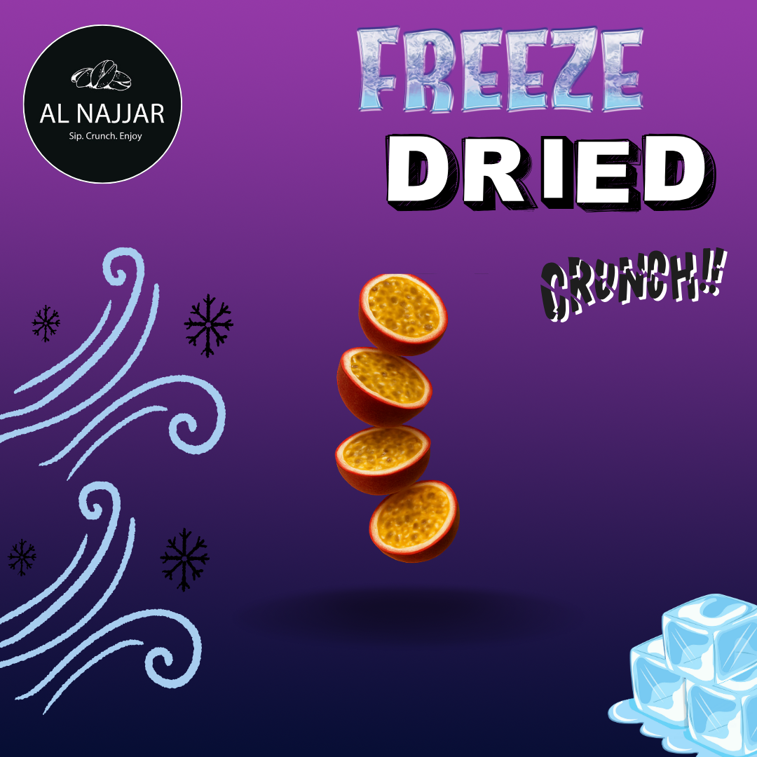 Freeze-Dried Crunchy Passion Fruit 100g