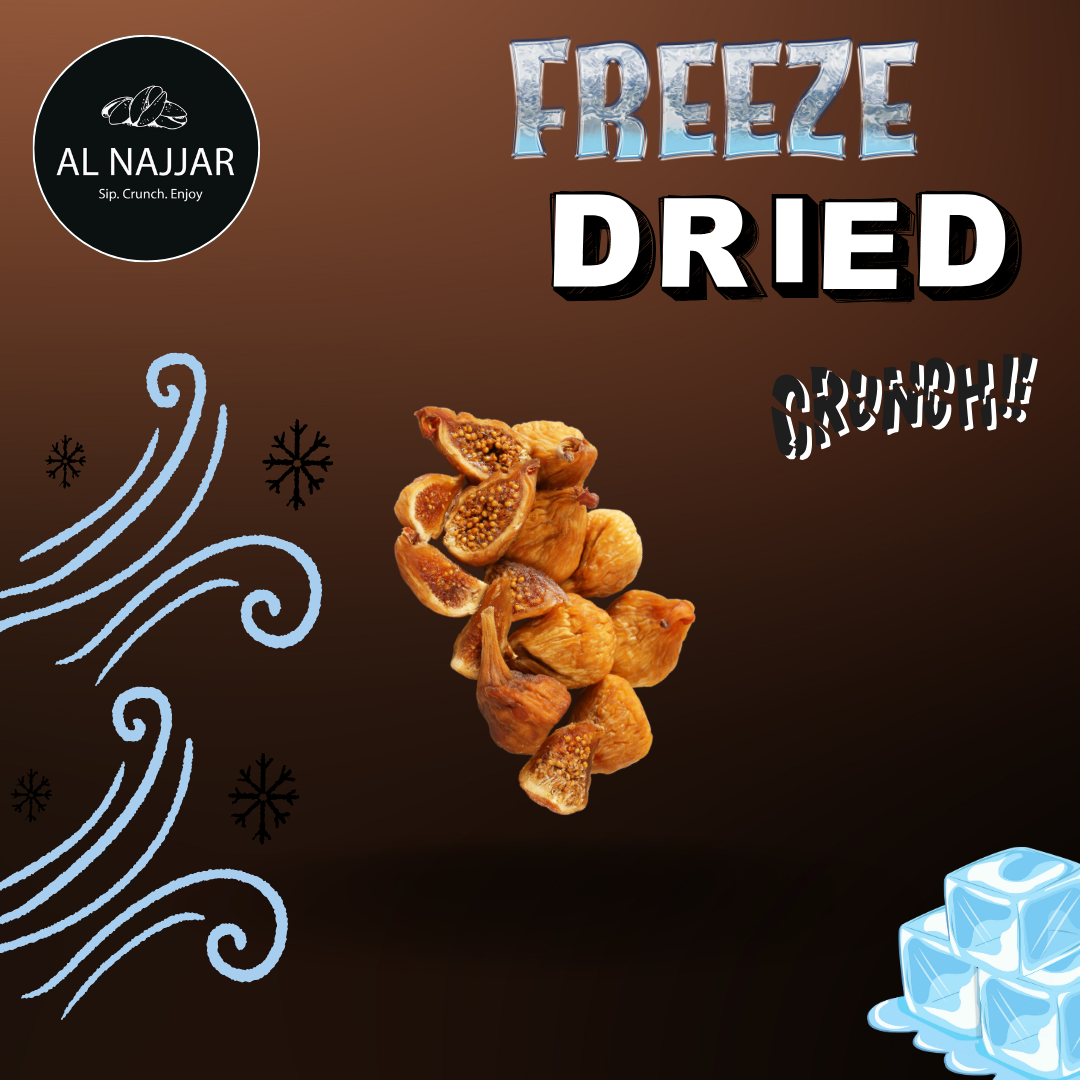 Freeze-Dried Crunchy Figs 100g