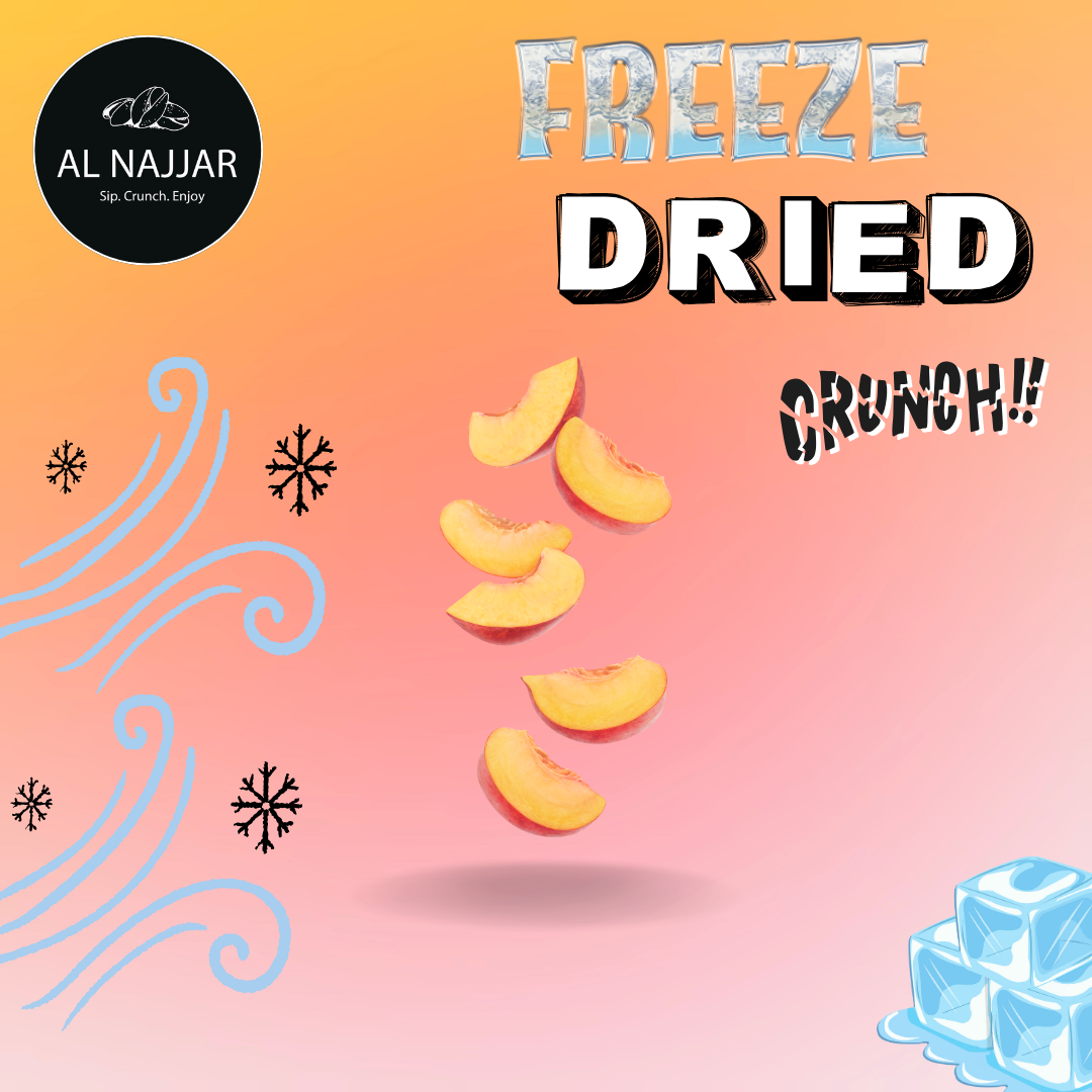 Freeze-Dried Crunchy Peach 100g