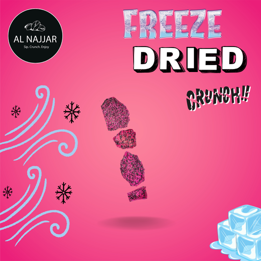 Freeze-Dried Crunchy Dragon Fruit 100g