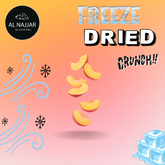 Freeze-Dried Crunchy Peach 100g